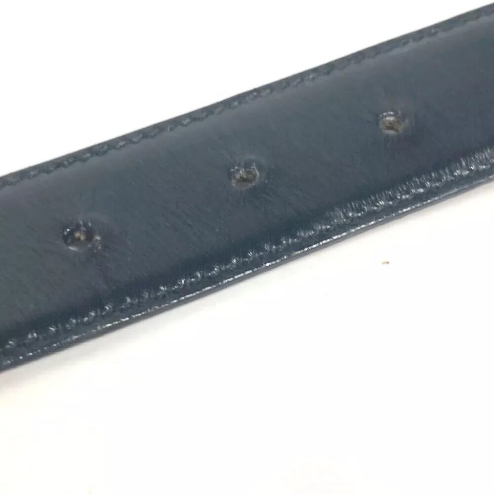 GUCCI 036・519・2964 vintage GG logo buckle Accessories belt Black/GoldHar... - Picture 12 of 16